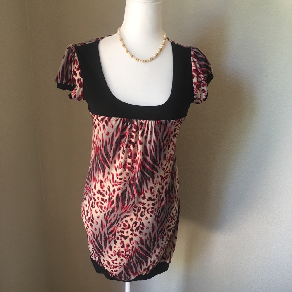 Candy Rain Women's Tunic, size S Animal prints